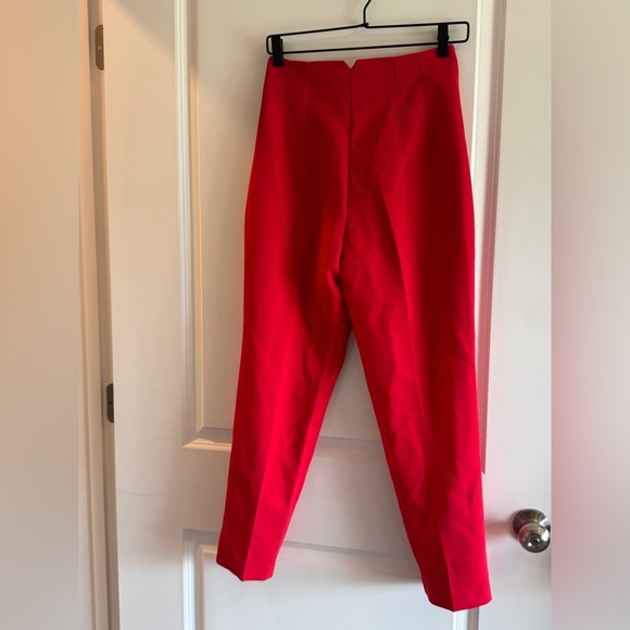Zara Red Women's Pants - Picture 1 of 13